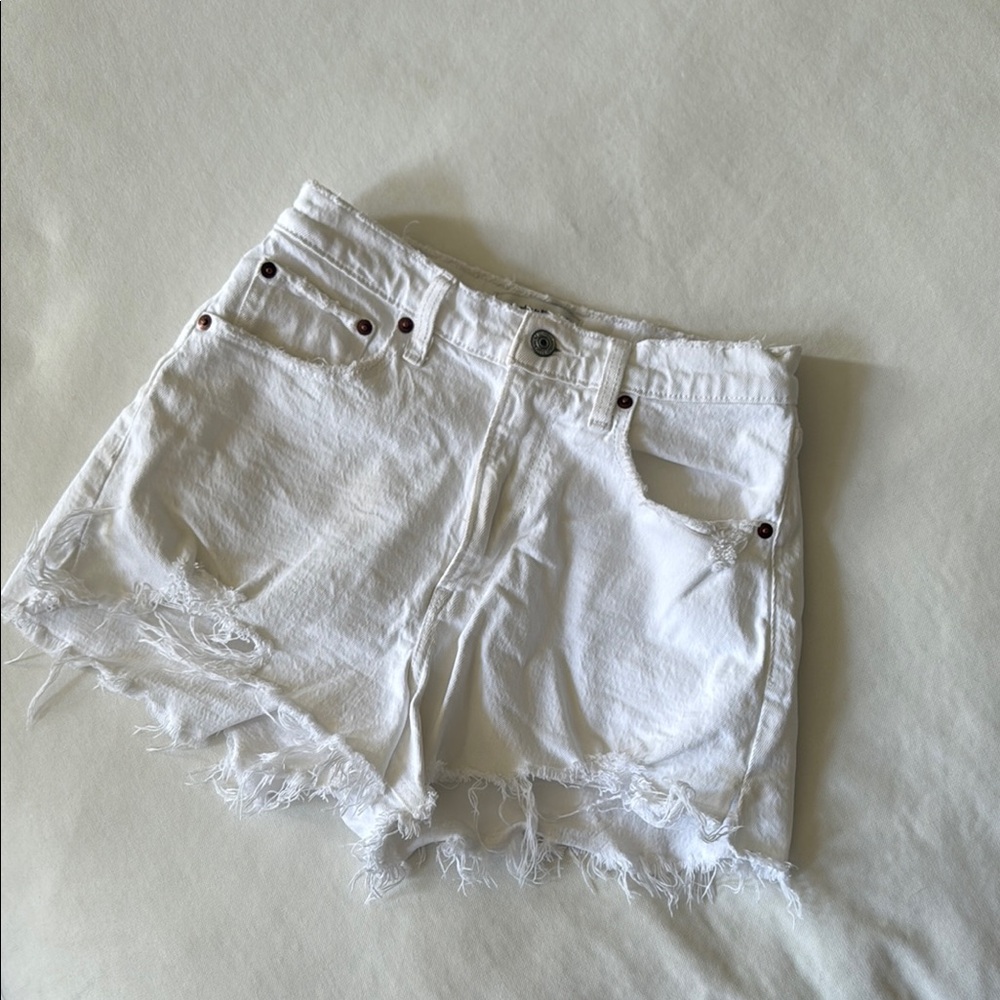 Abercrombie & Fitch High Rise Cutoff Short